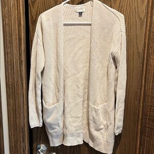 Universal Thread Cream Cable Knit Cardigan